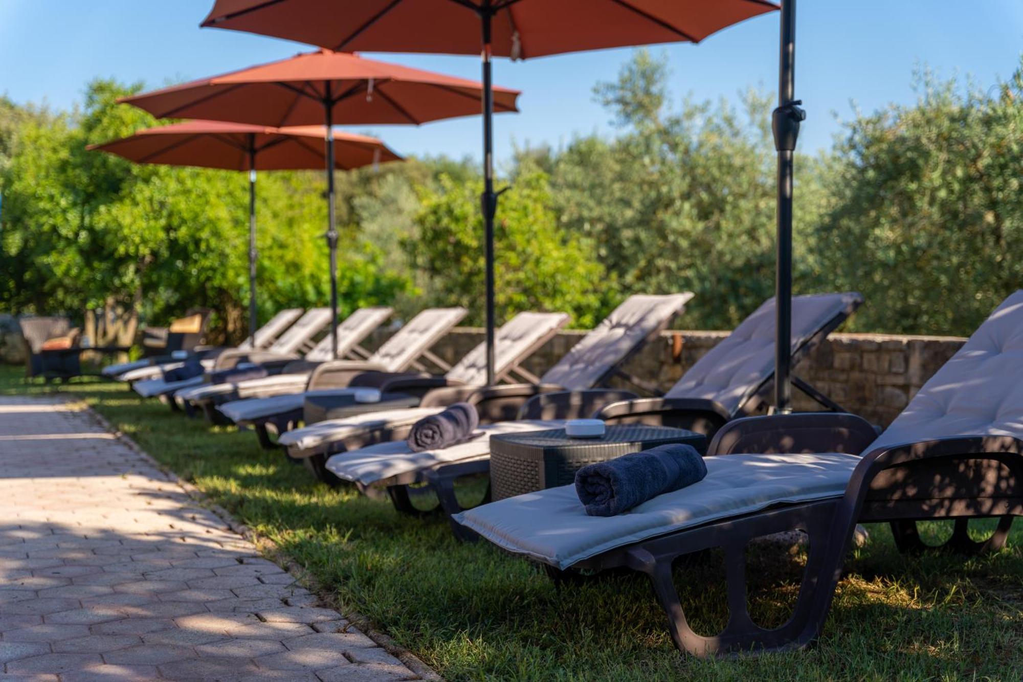 Guesthouse "Barboska" - Big Outdoor Swimming Pool & Private Tennis Court Vodnjan Εξωτερικό φωτογραφία